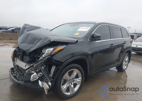 2017 Toyota Highlander Limited from USA, damaged, VIN 5TDYZRFH0HS197285